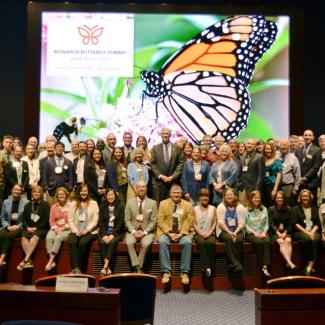 Attendees of the Monarch Butterfly Summit at the U.S. Capitol Visitor Center in Washington, DC. (Photo: Scott Black/ Xerces Society)